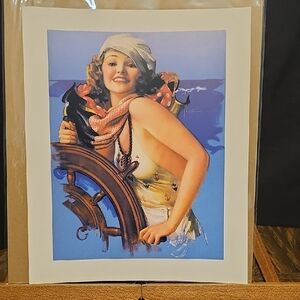 Vintage Style Nautical Art Print